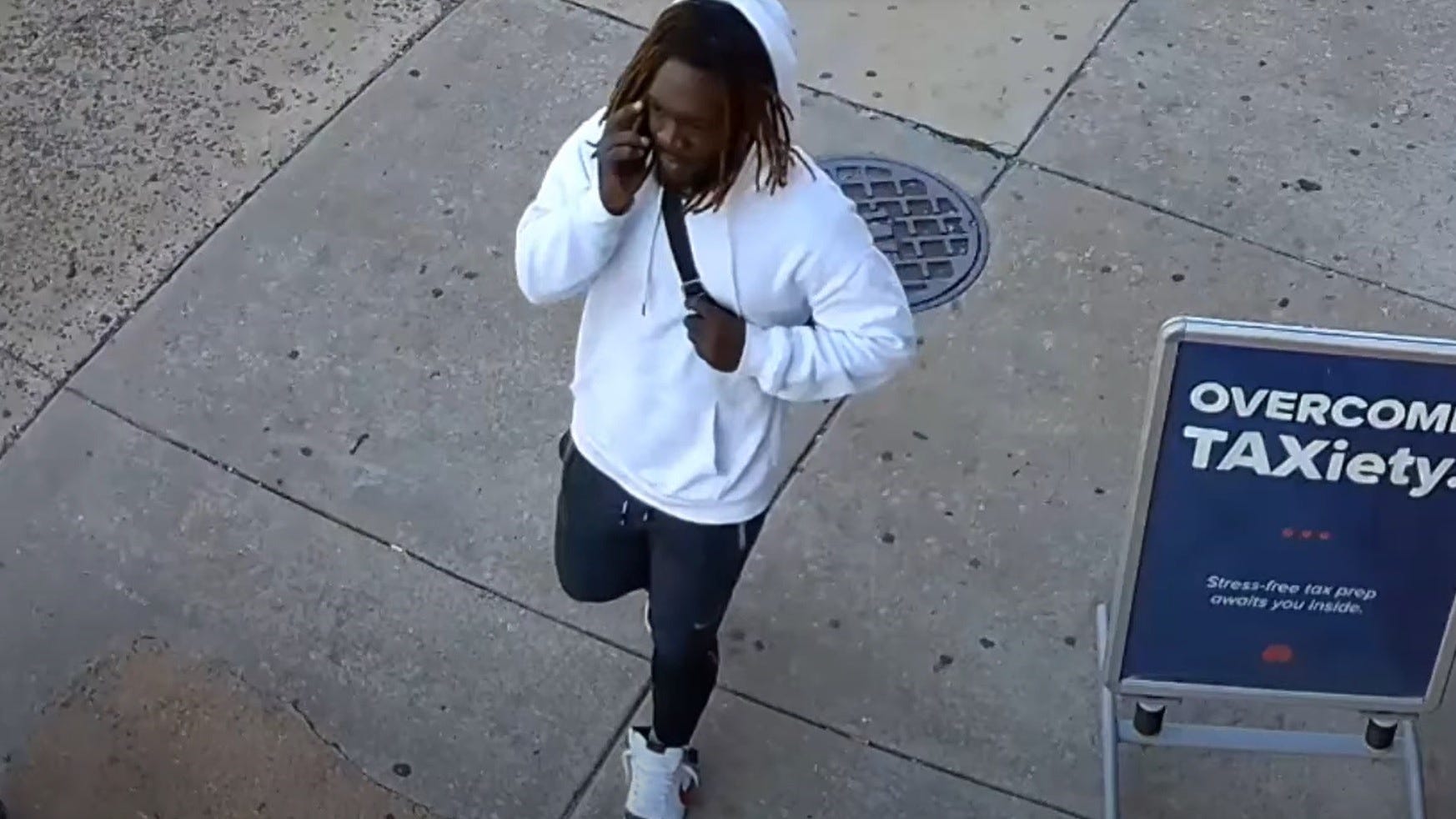 VIDEO: Man wanted for shooting victim on North Philadelphia street