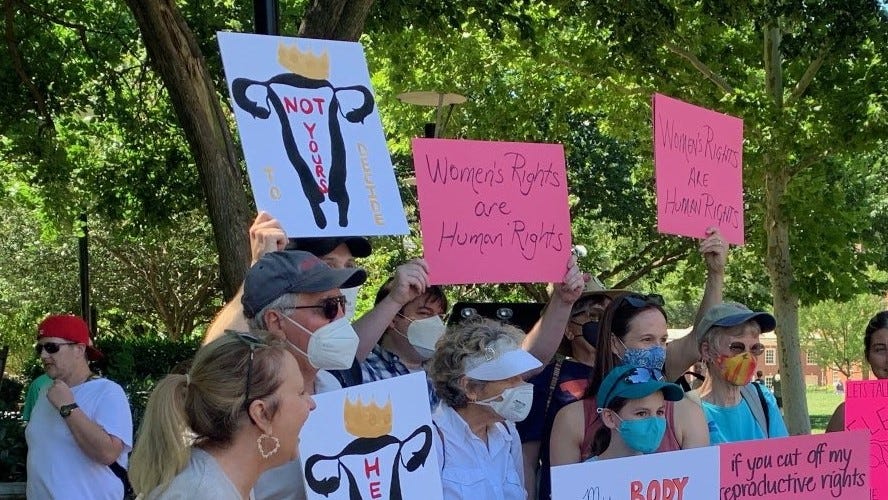 Abortion rights supporters hold series of July 4 protests in Center City