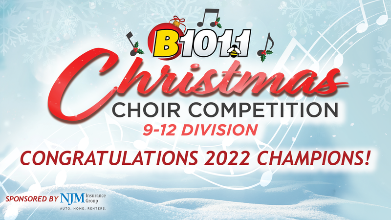 Congratulations 2022 B101.1 Christmas Choir Competition Champions
