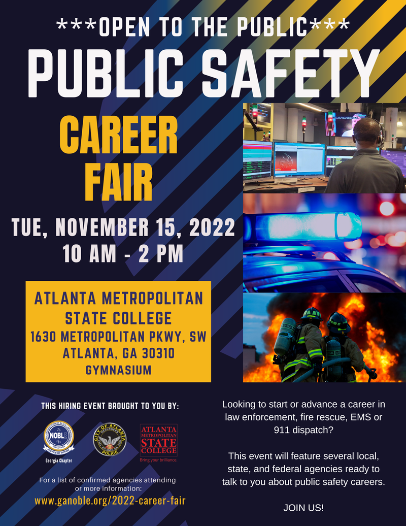 public safety, career fair, law enforcement