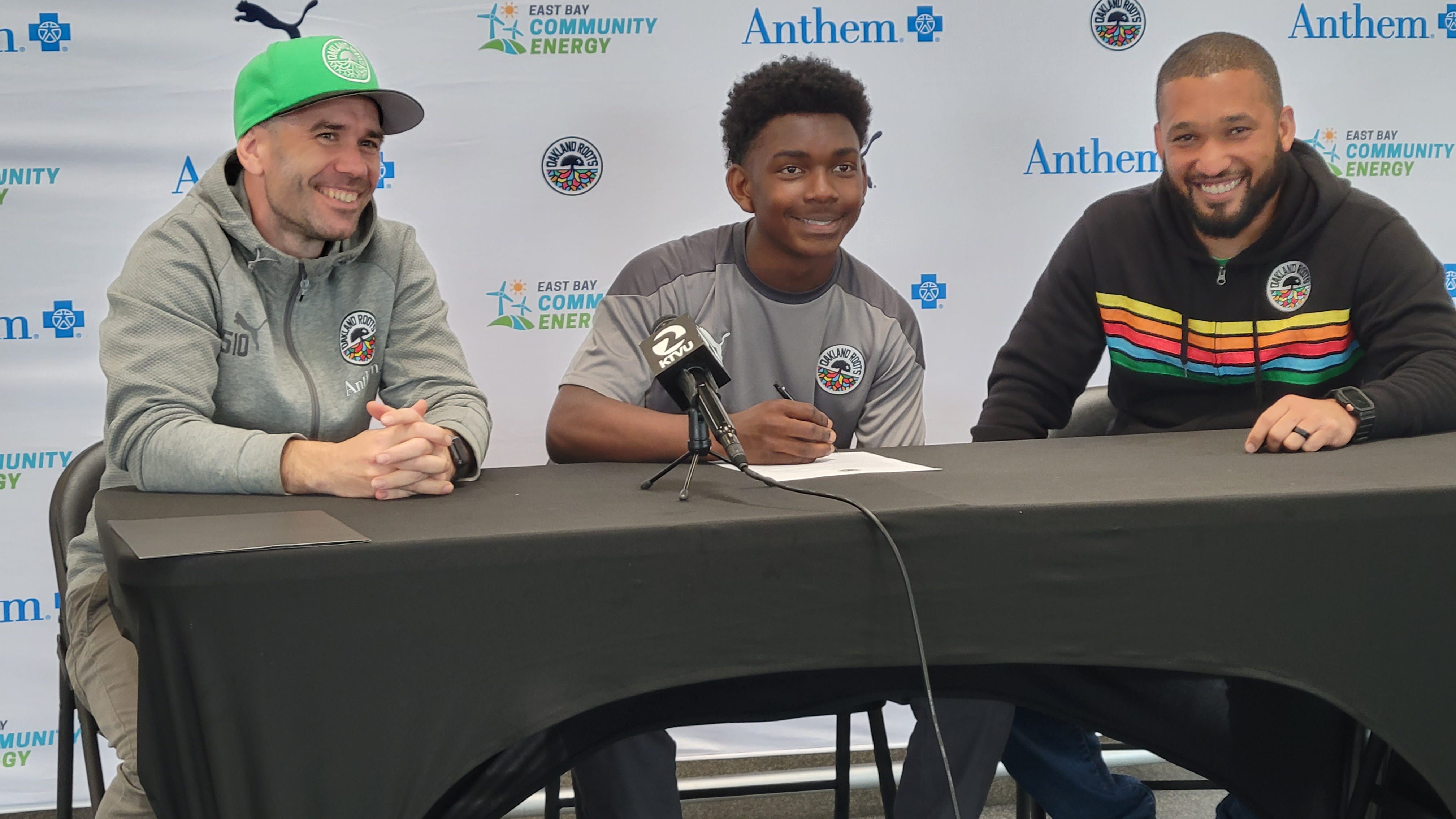 Local prodigy signs with Oakland Roots — but not to play soccer