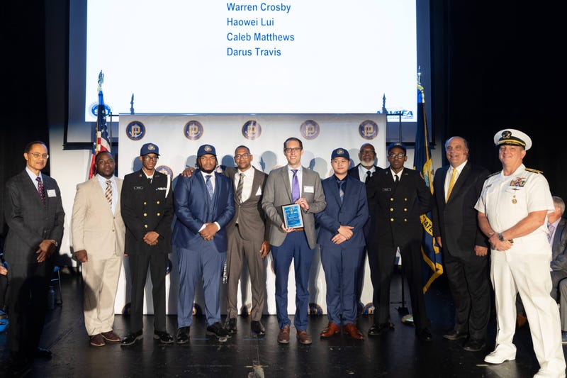 Graduates of 2021's Talent Pipeline Project class at a signing ceremony in May 2022.