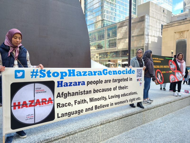 Hazara rally at Daley Plaza
