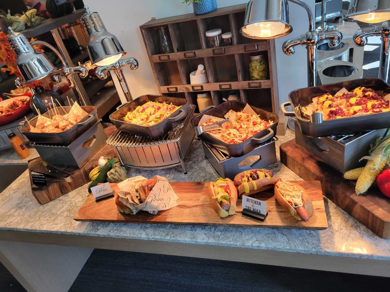 New food offerings that will be available at Target Center for Timberwolves games this season. 