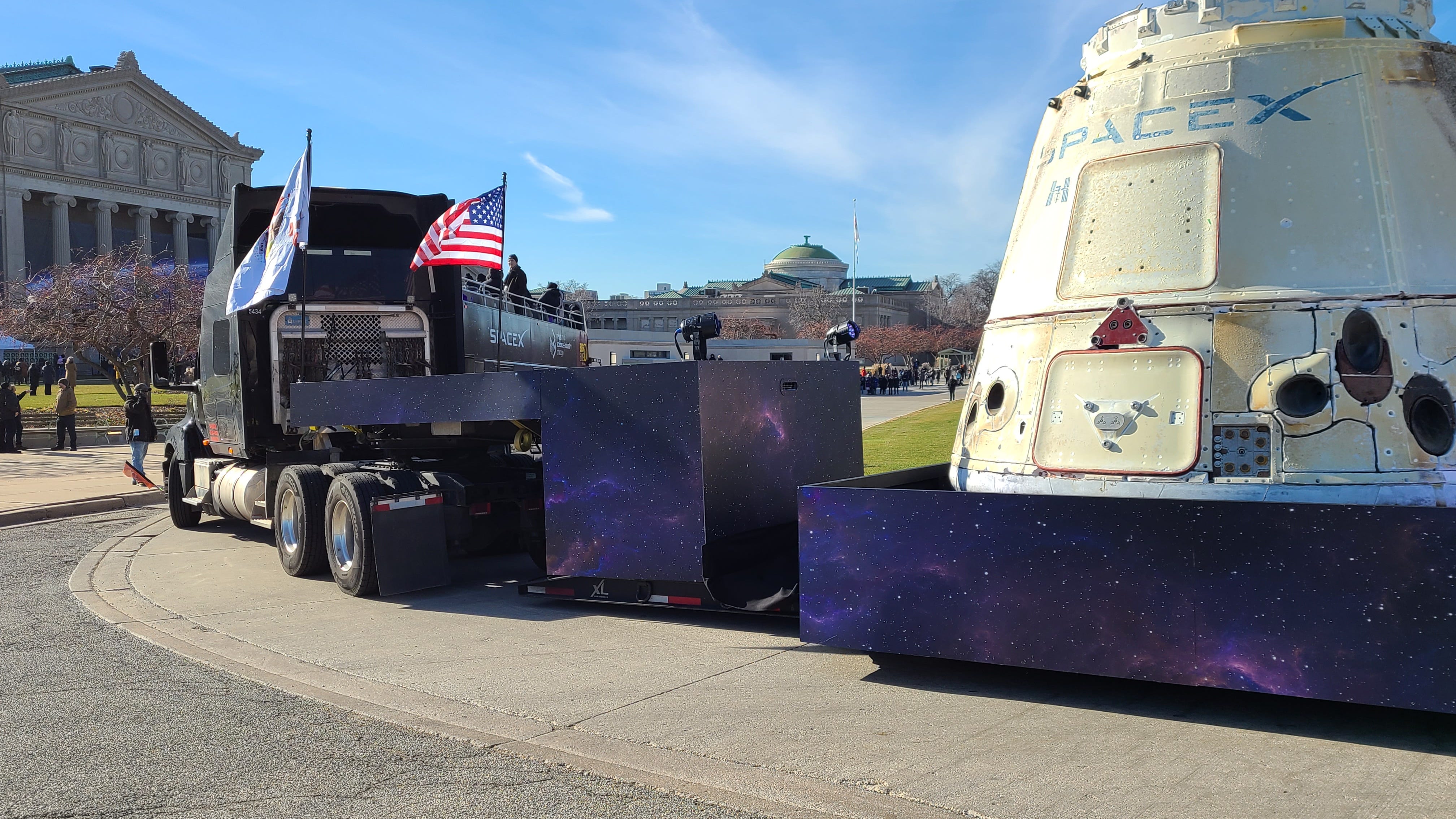 Museum of Science and Industry will be home to SpaceX craft