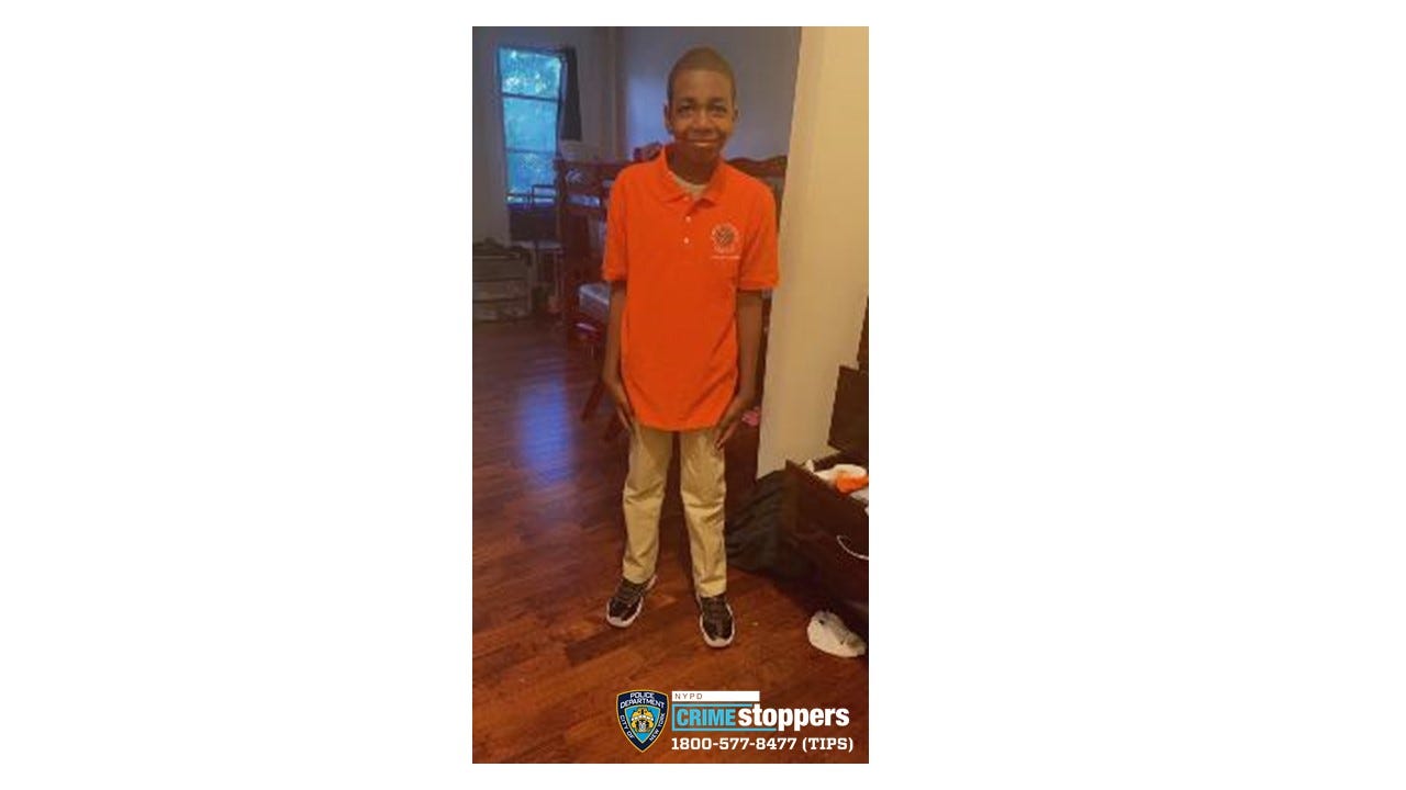 WHERE'S TERELL? NYPD search for missing 13-year-old Brooklyn boy