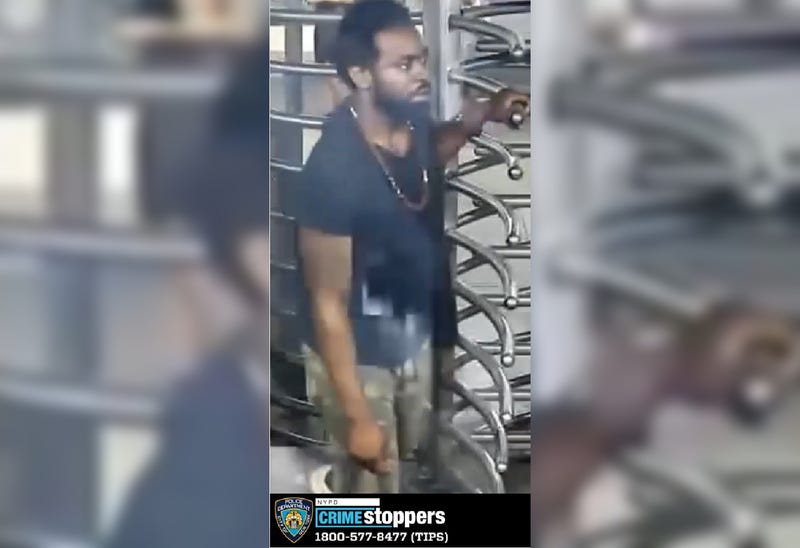 Police believe this is the man who stabbed a subway rider in the head on a Brooklyn train Sunday night