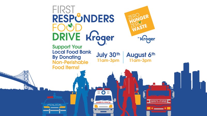 First Responders Food Drive