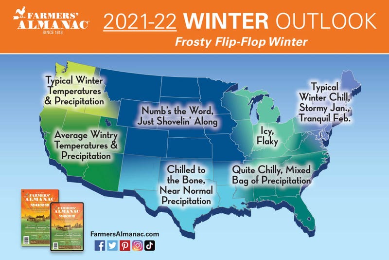 Farmer's Almanac reveals what to expect this winter in Michigan
