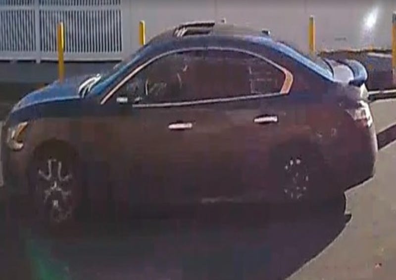 A surveillance photo of a vehicle Philadelphia police say was involved in the shooting of a 17-year-old boy in North Philadelphia on Tuesday.