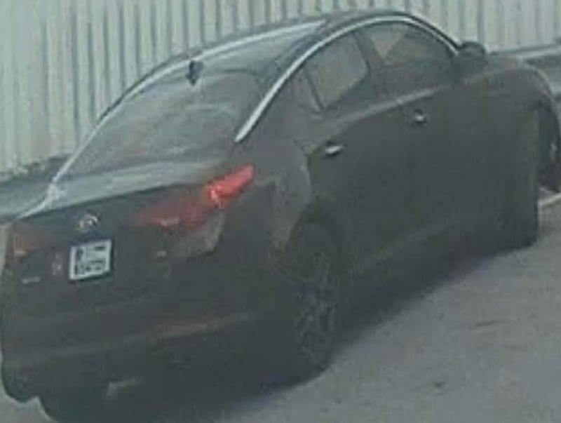 The vehicle which Upper Merion Township police say was driven in a hit-and-run crash where a King of Prussia restaurant employee was struck as he attempted to stop people who did not pay their bill.