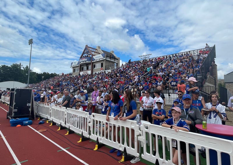 Bills training camp at St. John Fisher University