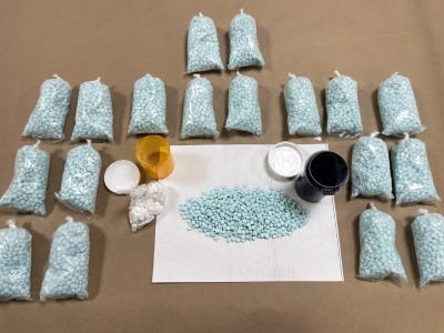 18,000 fentanyl pills disguised as oxycodone, seized by Sterling Heights Police Department's Narcotics Team