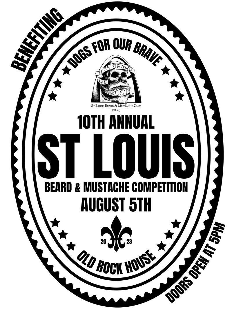St Louis Beard and Mustache Competition logo