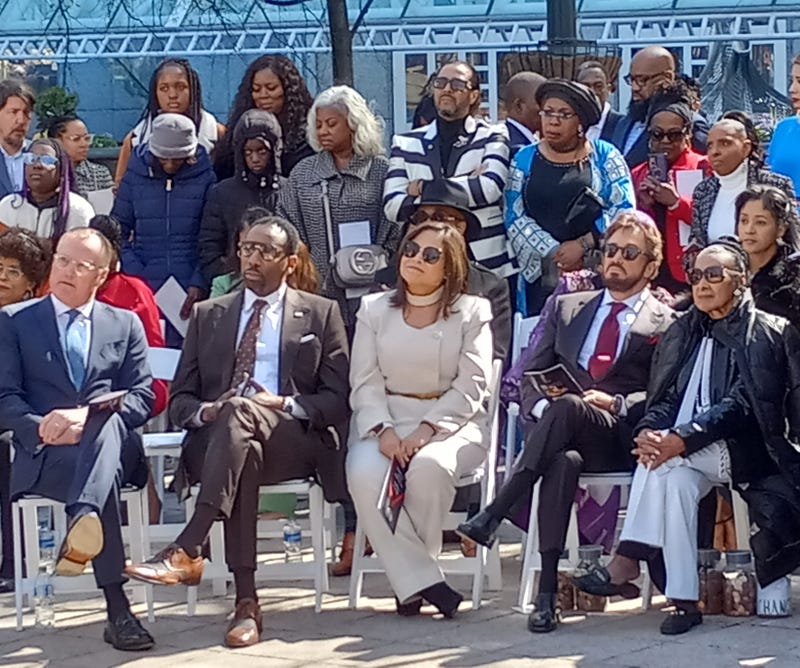 Xernona Clayton, Civil Rights, Atlanta sculptures, International Women's Day