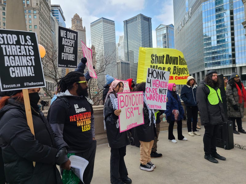 Anti-war protesters