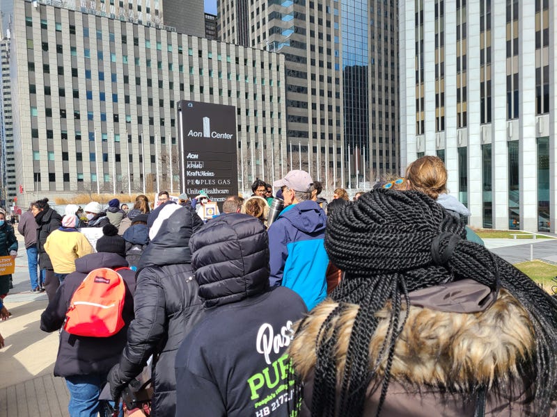 Peoples Gas protesters