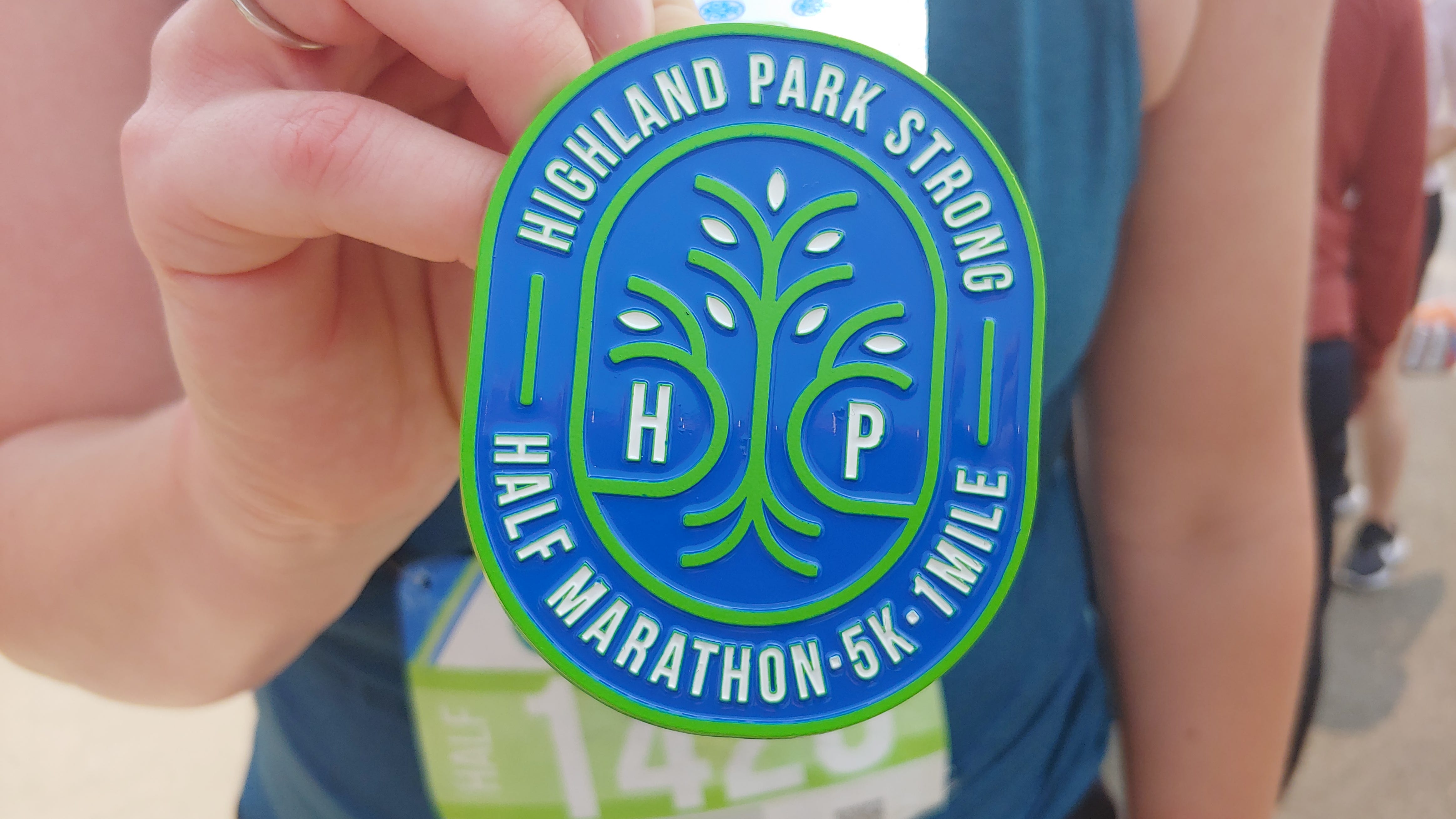 ‘This town…that’s what inspired me’: Community comes out for Highland Park Strong Half Marathon