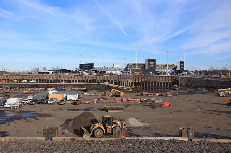 New Highmark Stadium construction site