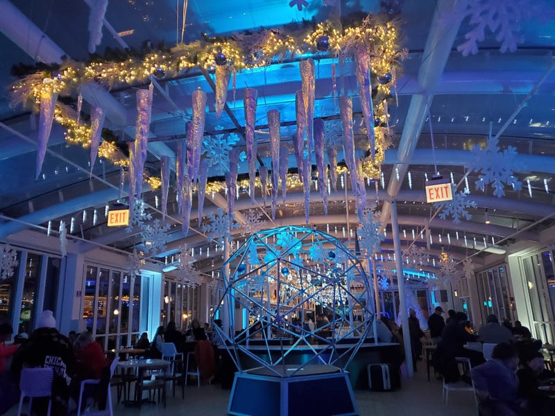World's largest snow globe