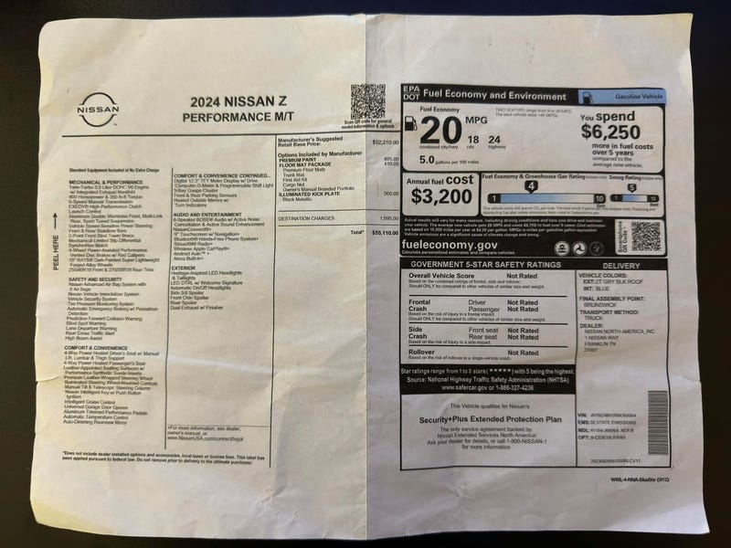 2024 Nissan Z 