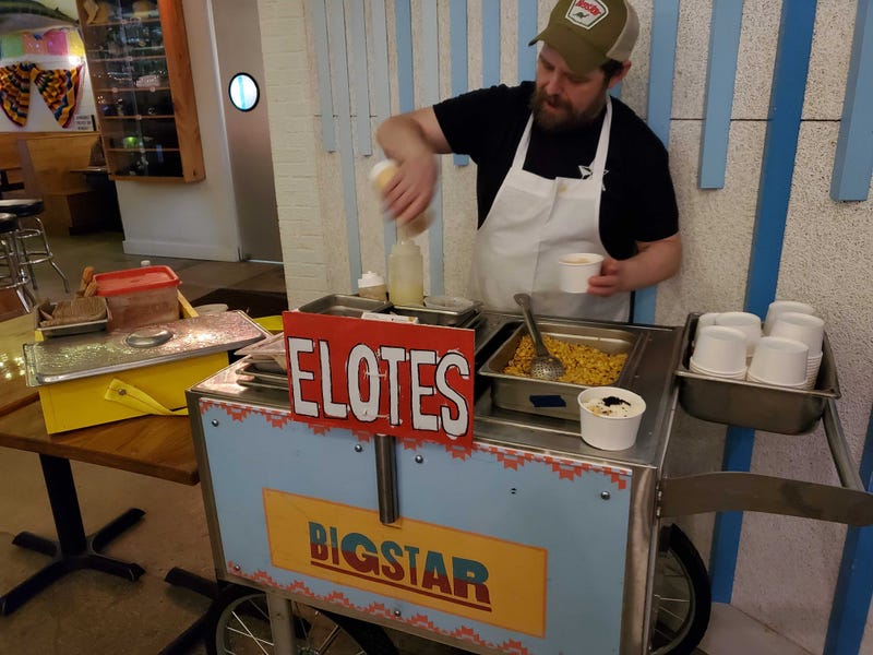 Elotes at Big Star West Town