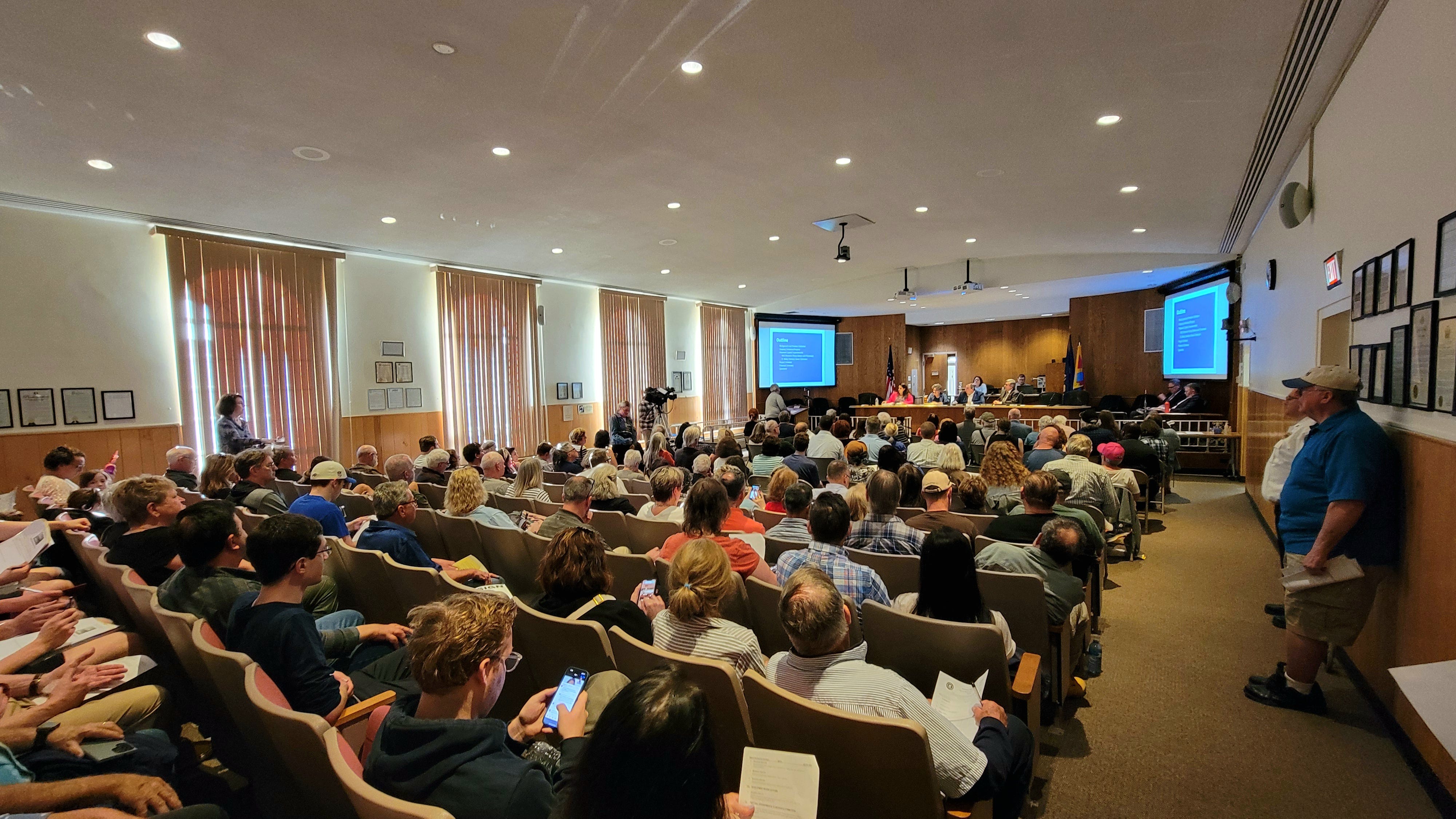 Residents fired up at Monday's Amherst Town Board meeting