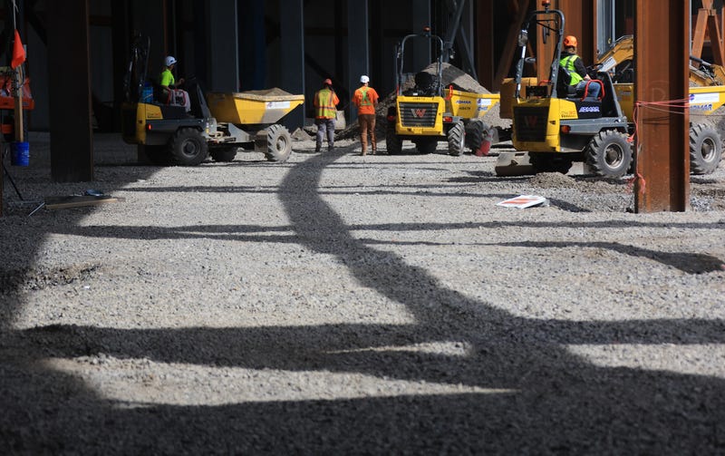 Highmark Stadium construction