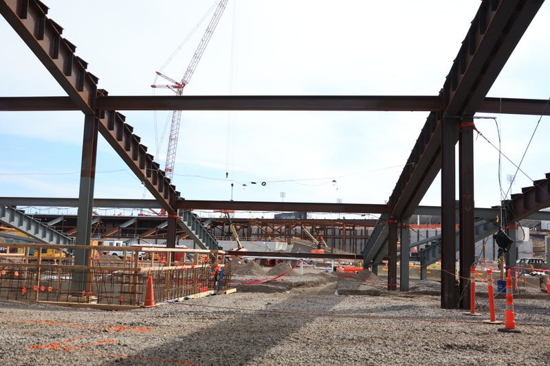Highmark Stadium construction