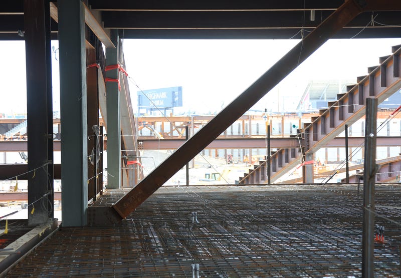 Highmark Stadium construction