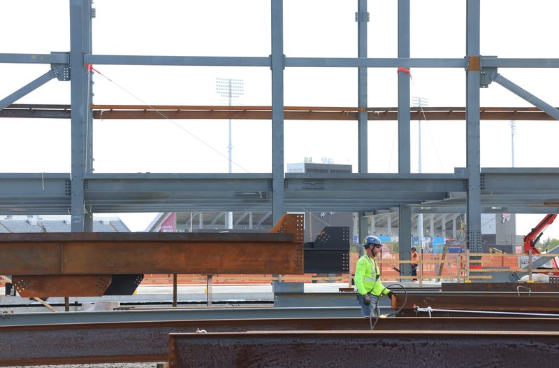 Highmark Stadium construction