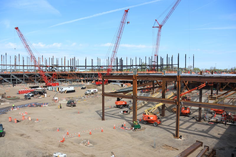Highmark Stadium construction