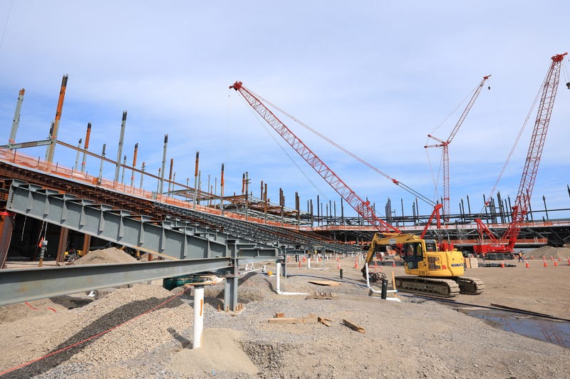 Highmark Stadium construction