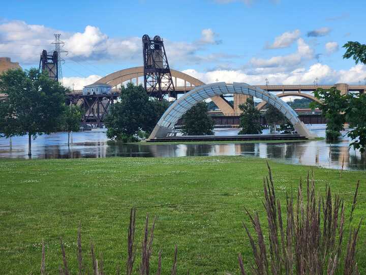 Concert venue flooded
