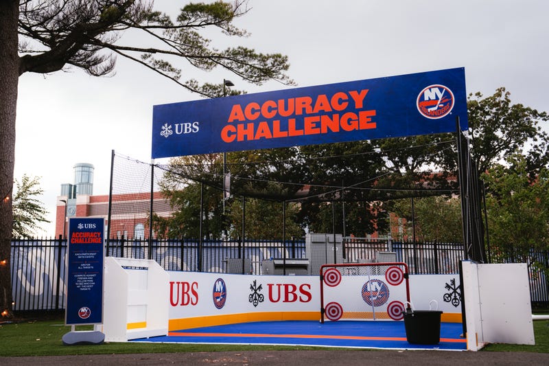 The accuracy challenge set-up at The Park