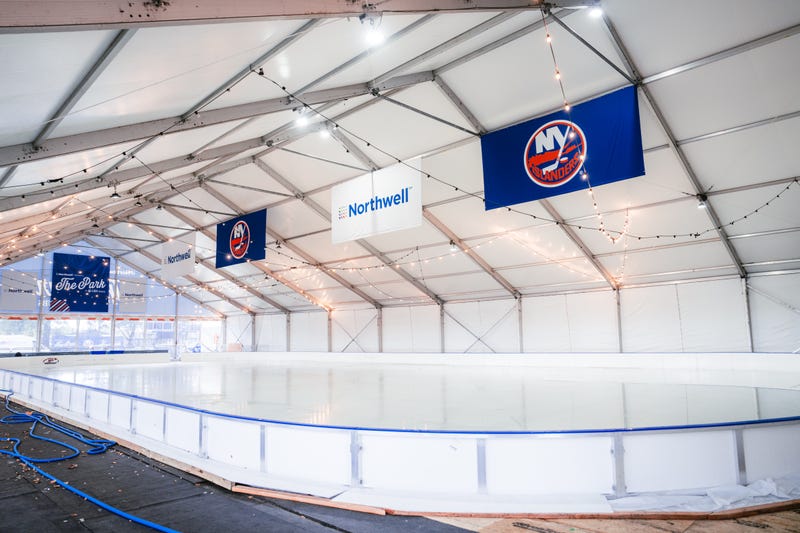 The Northwell Pond at The Park at UBS Arena
