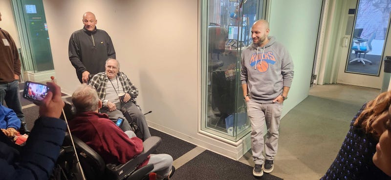 Veterans visit with BT & Sal