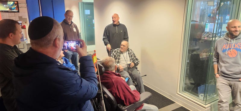 Veterans visit with BT & Sal