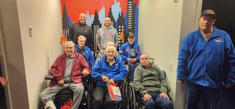 Veterans visit with BT & Sal