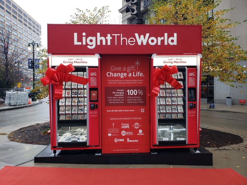 Light The World Giving Machine
