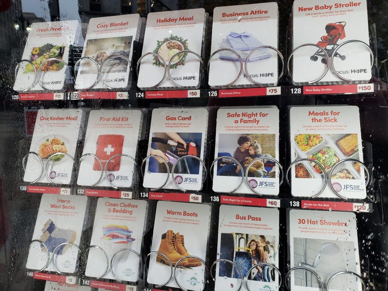 Items in Giving Machine