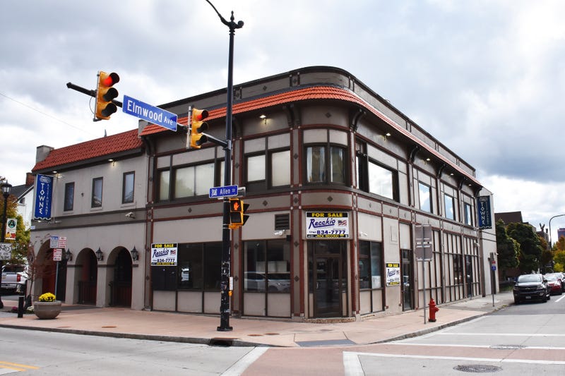 The former Towne restaurant building is up for sale.