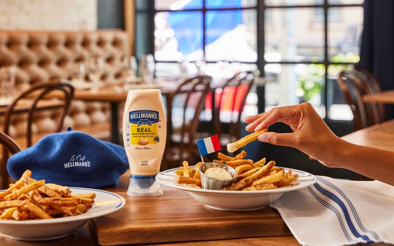 Hellmann's is opening a "mayo-forward restaurant" known as Le Café Hellmann's for one day in SoHo