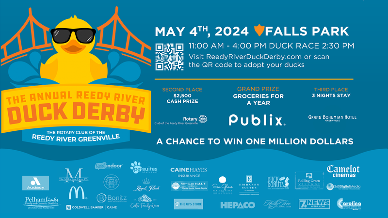 2024 Reedy River Duck Derby