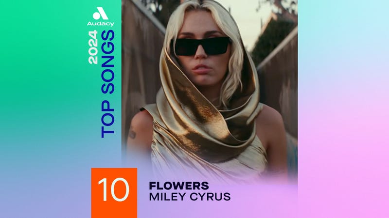Audacy's 2024 Top Songs - Miley Cyrus