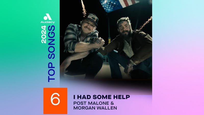 Audacy's 2024 Top Songs - Post Malone & Morgan Wallen