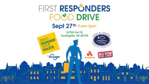 First Responders Food Drive