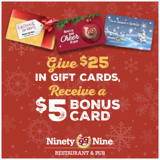 Ninety Nine Restaurant & Pub!