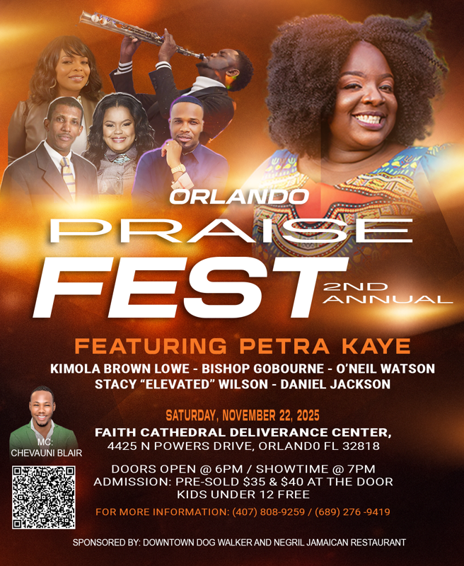 2025 Praise Fest Flyer
