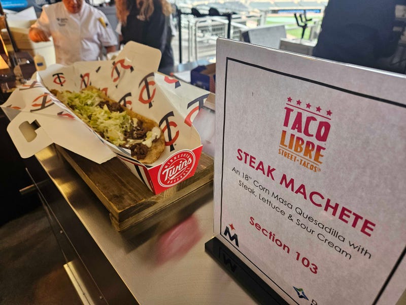 Target Field food.